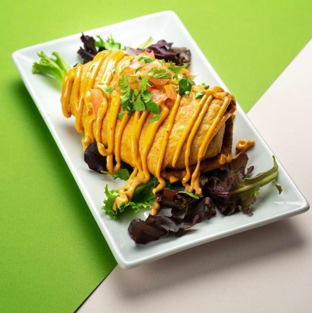 Steak Chimichanga.