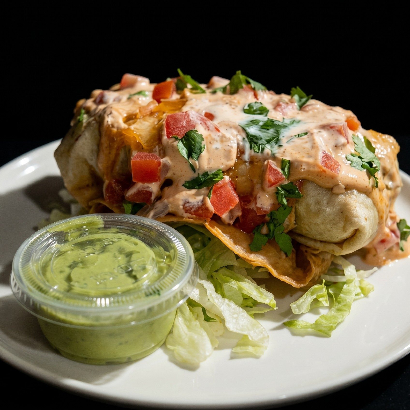 Steak Chimichanga.