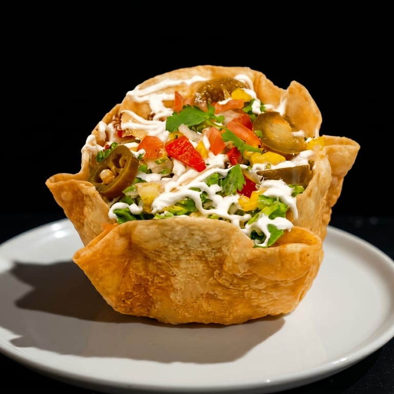 Shrimp Tostadas Delight