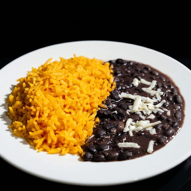 Rice and Beans.